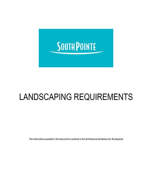 Landscaping Guide